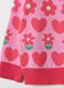 Cardigan with all-over hearts and flowers design_3
