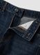Blue balloon-fit pure cotton jeans_5