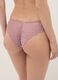 Regular fit pink briefs with lace inserts_2