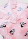 Pink ruffle swimsuit in stretch fabric_3