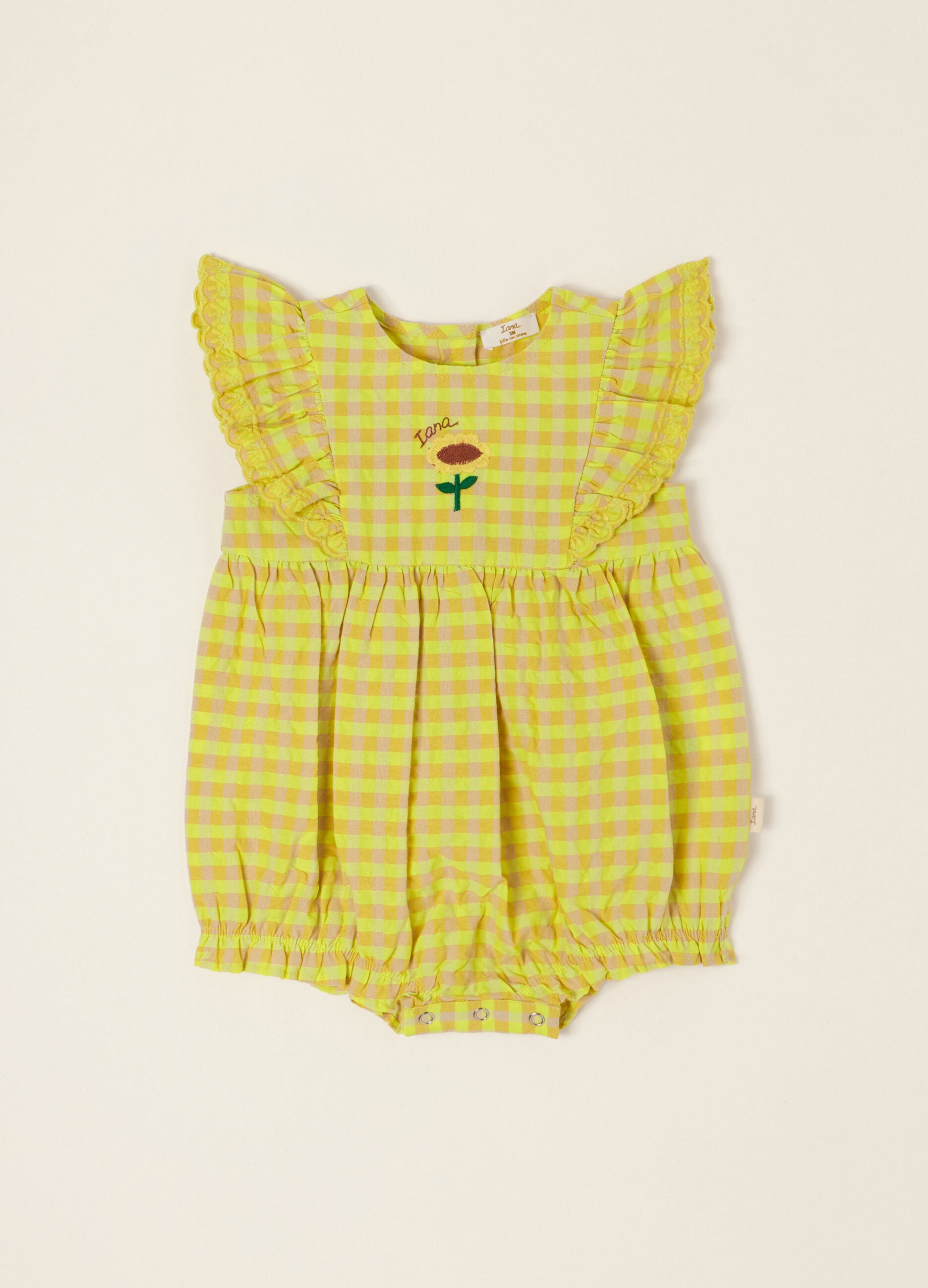 Pagliaccetto misto cotone IANA neonata