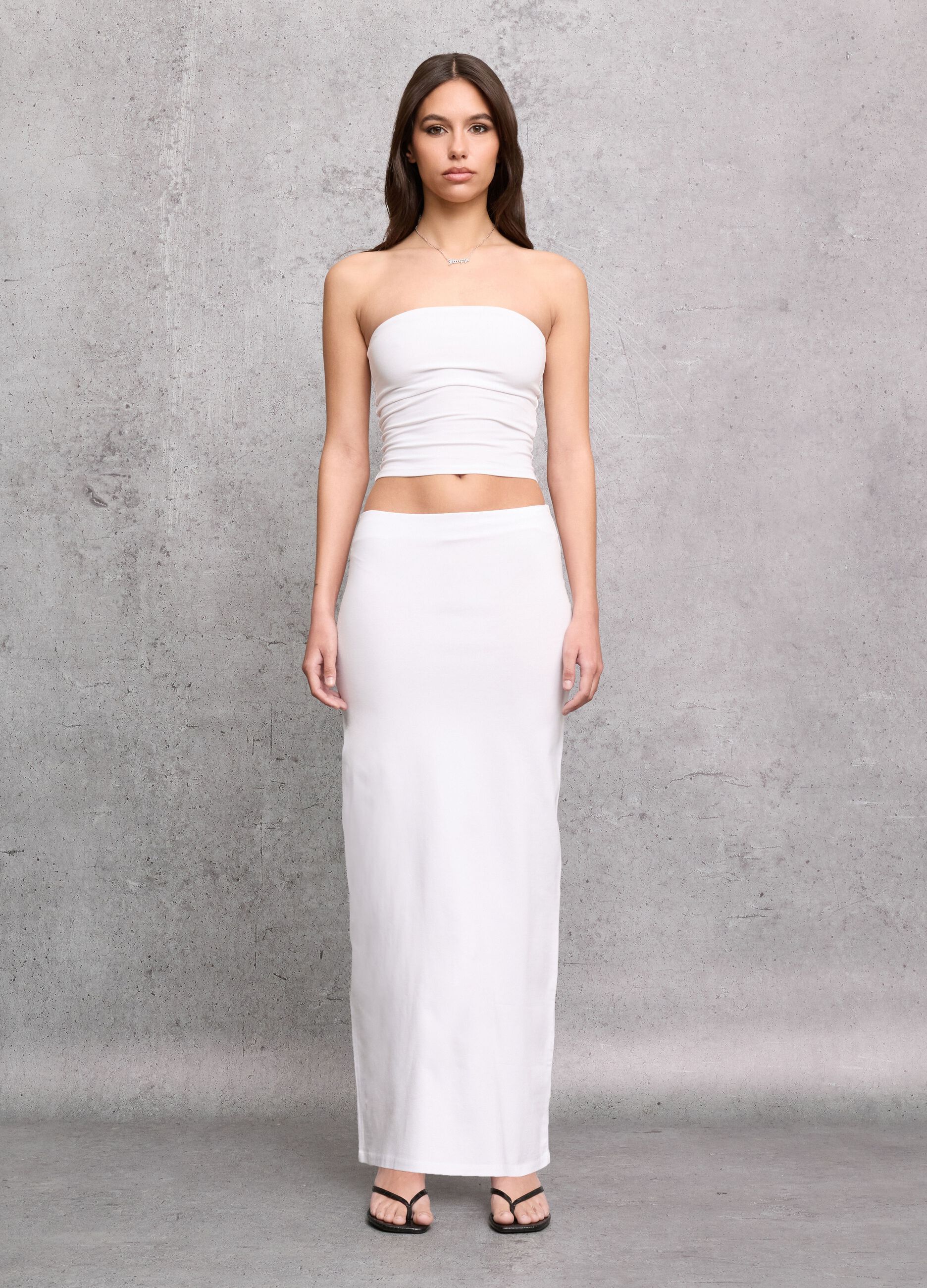 White Tube Top