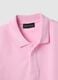 Pink Supima cotton polo shirt, regular fit_5