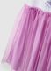 Regular fit stretch cotton dress for girls with Frozen print_3