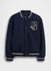 Blue bomber jacket for kids_3