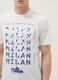 White pure cotton T-shirt with graphic print, regular fit_2