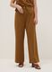 Brown regular fit treggings_1