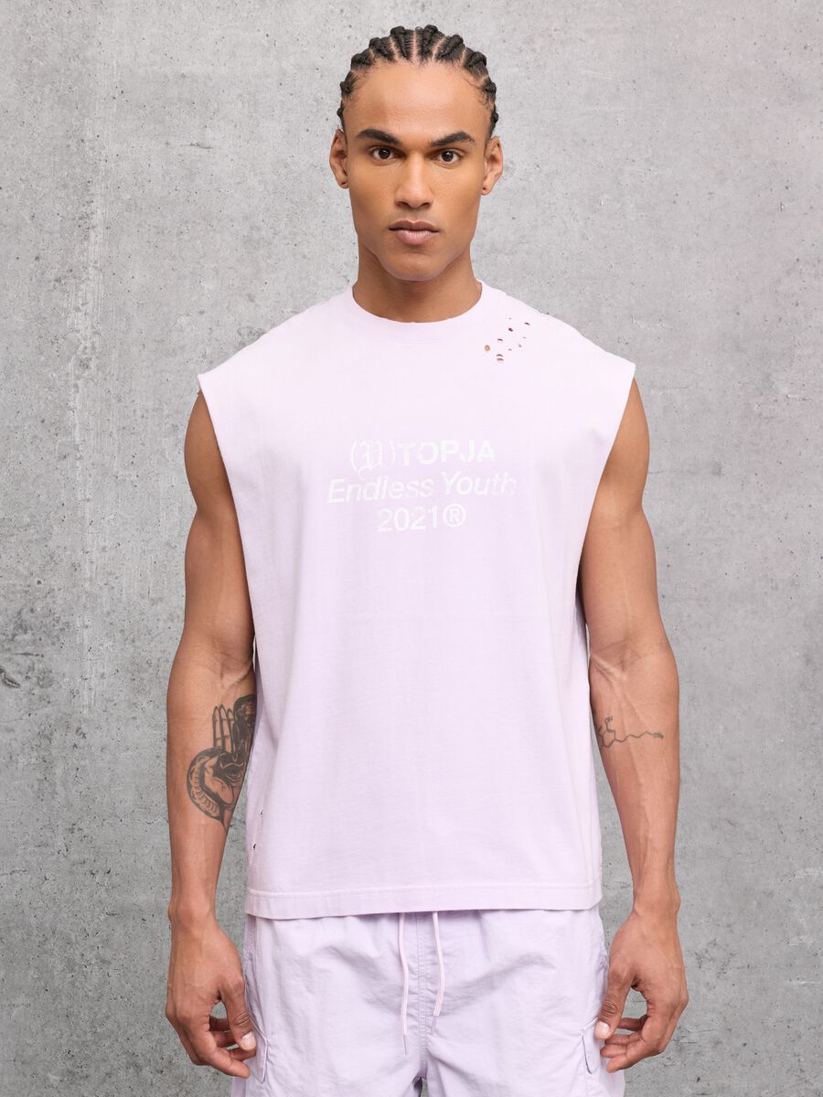 Sunfaded Tank Top Pastel Lilac_0