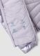 Purple Ultralight Padded Hooded Jacket with Zip for Girls_7