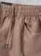 100% Linen Shorts in Mocha_8