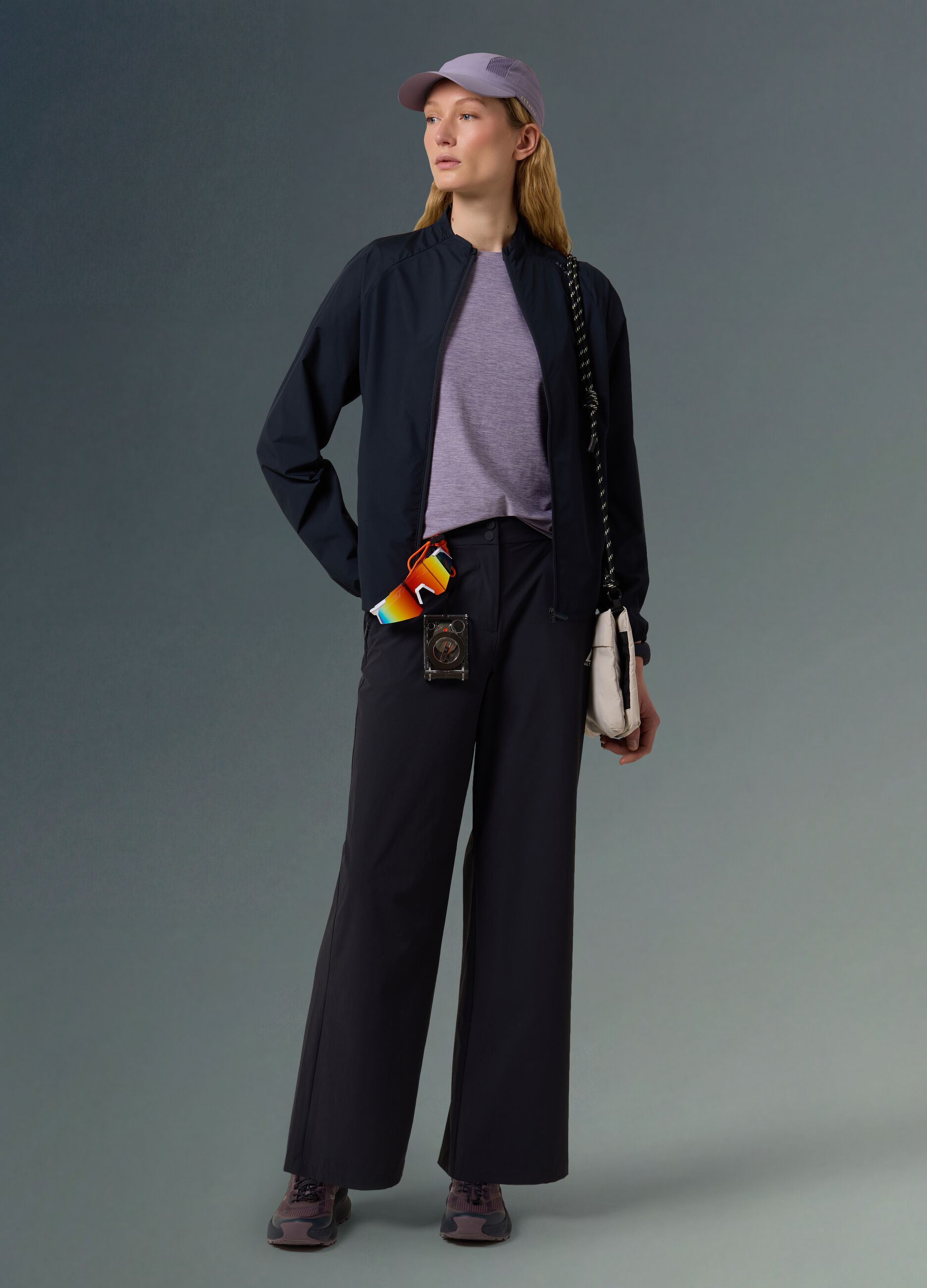 ALTAVIA Windbreaker Jacket WITH DEBORAH COMPAGNONI
