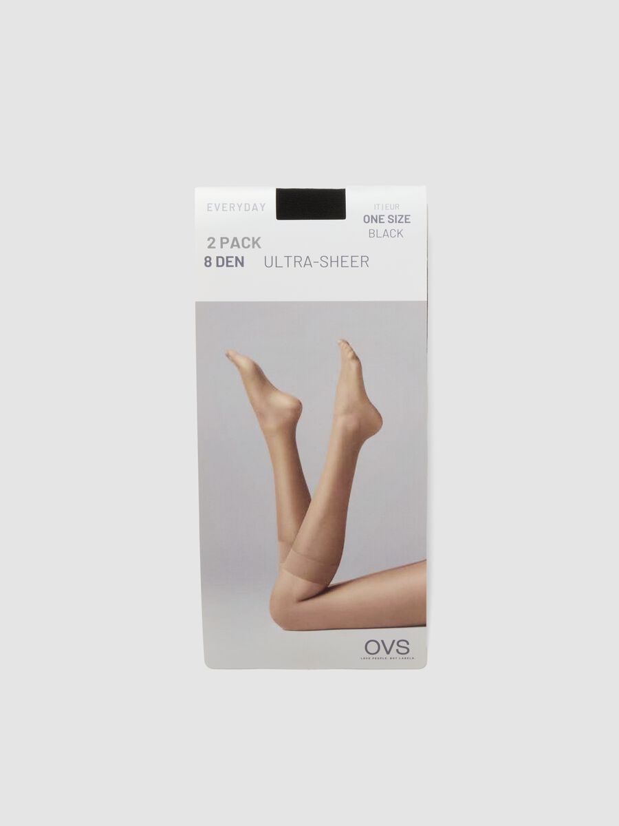 2-pack black sheer stretch pop socks_0