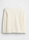 White Long Sleeve Cotton Top_1
