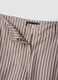 Pure cotton wide-leg chino trousers with multicolour stripes_5