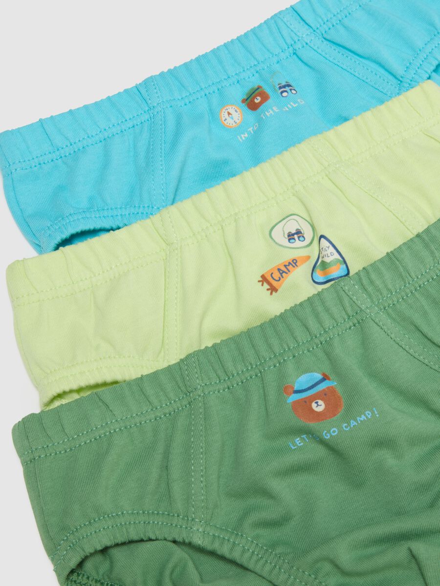Multipack of pure cotton multicolour regular fit baby knickers_2