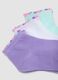 Pack of seven stretch organic cotton ankle socks_2