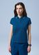 ALTAVIA SAILING blue stretch cotton polo shirt_1