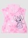 Pink 100% cotton poncho_1
