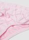Pink stretchy bikini bottoms with frill_2