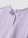 Short purple cotton pyjamas for baby girls, regular fit with print_2