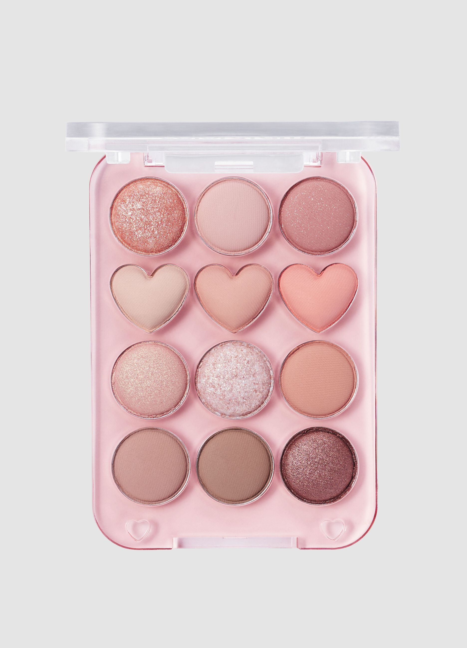 Pin Point Eyeshadow Palette 01 Peach + Coral 9.9 g &ndash; Korean Make-up