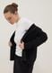 White fitted short-sleeve stretch cotton T-shirt_0