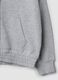Grey pure cotton hooded sweatshirt_3