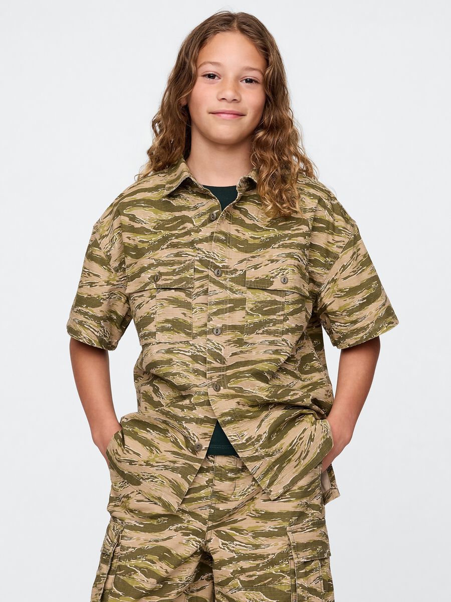 Camicia in puro cotone_0