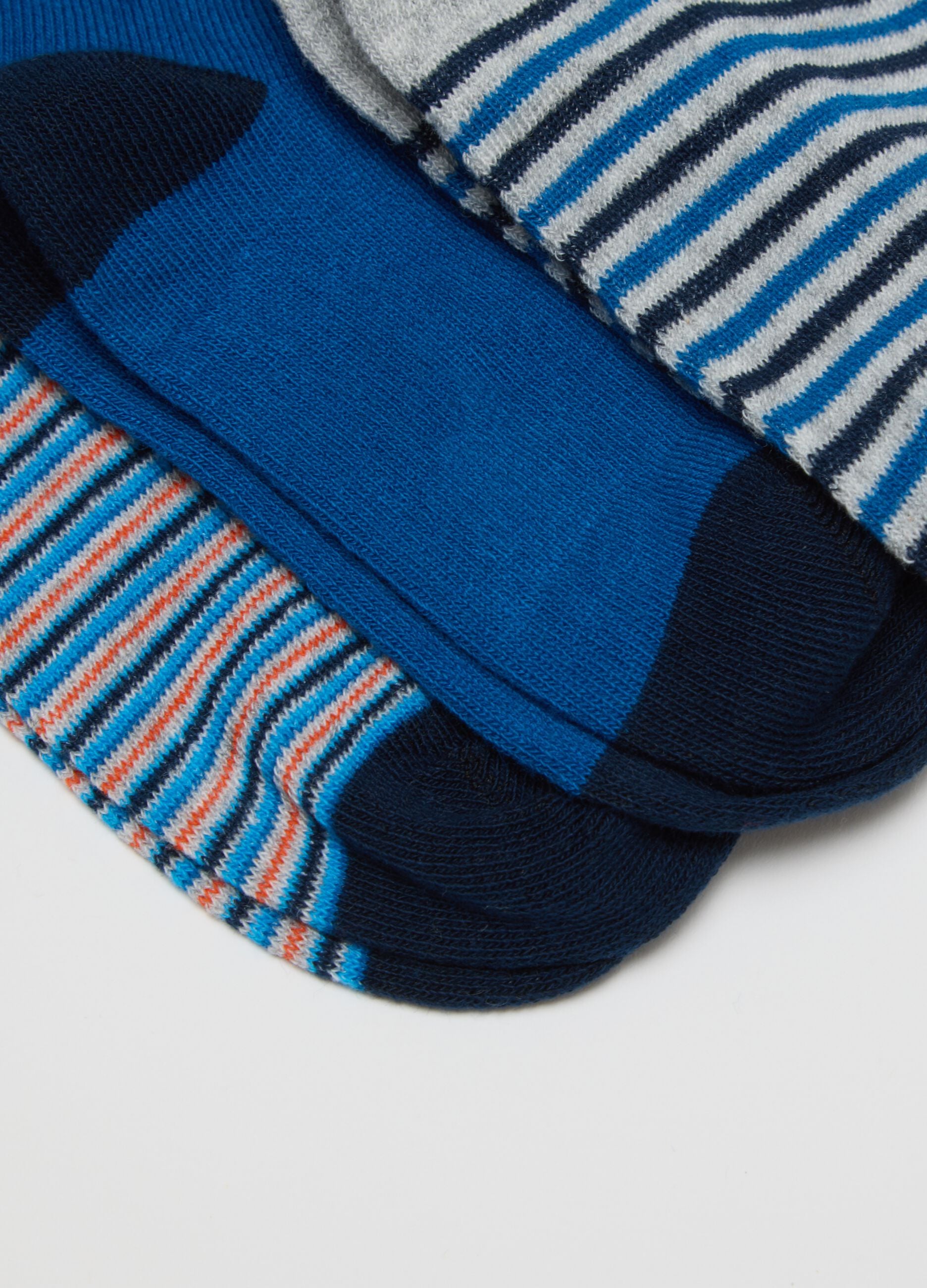 Child's Multicolour Cotton Blend Short Socks Multipack