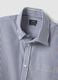 White striped cotton-blend shirt with easy-iron button-down collar_5