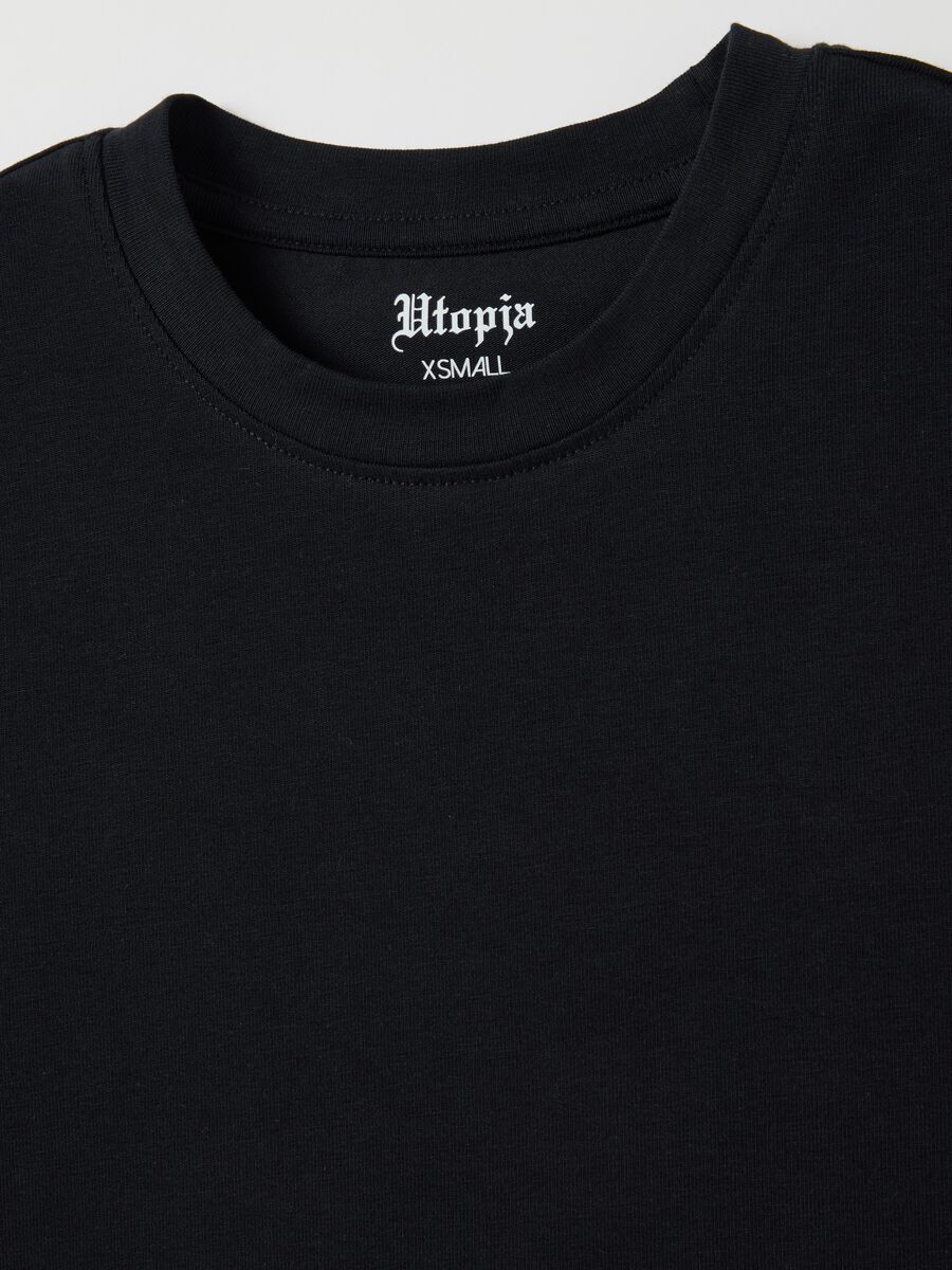Crop - Shirt Black_5