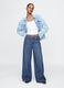 Wide Leg Denim Jeans Gap_0