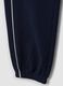 Pantaloni jogger blu in puro cotone organico comfort fit per bambino_3