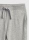 Fleece joggers with drawstring and logo patch_2