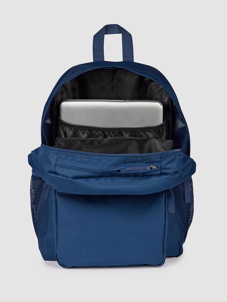 Blue backpack with external pockets_4