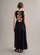 Black pure cotton maxi dress_3