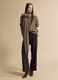 Brown pure cashmere oversized jumper_1