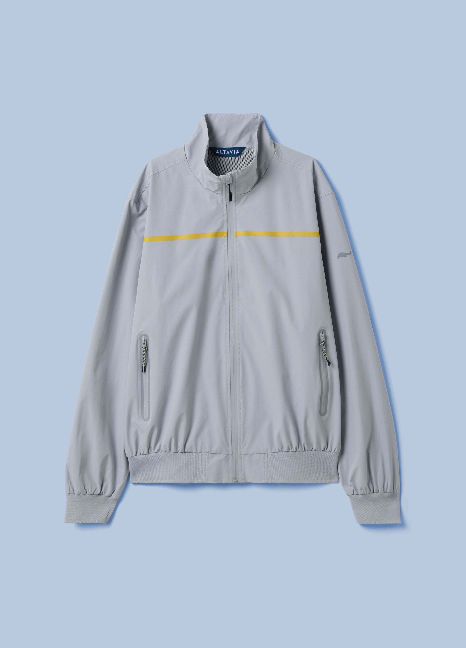 ALTAVIA SAILING grey windbreaker jacket with zip