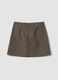 Multicoloured checked wool and viscose-blend skirt_6