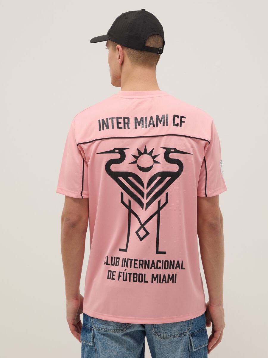 Inter Miami CF regular fit pink pure cotton T-shirt_3