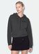 Grey cotton-blend hoodie with relaxed-fit slogan_1