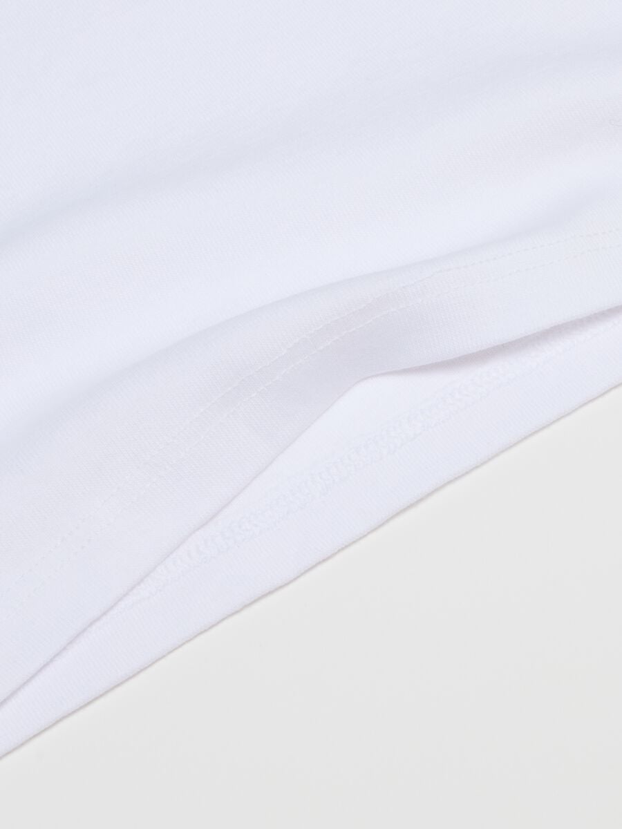 Baby's white cotton tank top tripack_3