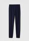 Girls' Stretchy Blue Leggings_0