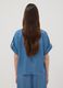 Light blue pure lyocell shirt with patterned collar_3