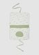 Green 100% cotton changing mat with all-over print_1