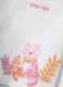 White stretch cotton printed T-shirt for baby girl, regular fit_2