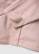 Pink Regular Fit Cotton Blend Jacket with Zip and Hood_5