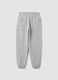 Grey pure cotton joggers with "Way Up" graphic for boys_5