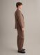 Brown pure linen slim-fit blazer_3