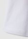 Girls' pure cotton white T-shirt boxy fit with print_3